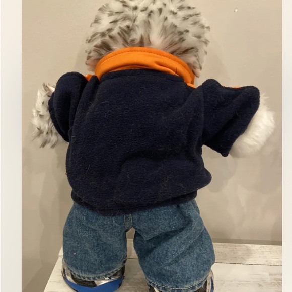 Harry Potter Hedwig White Spotted Snowy Owl Rotating Head Build A Bear w/outfit - Picture 8 of 10